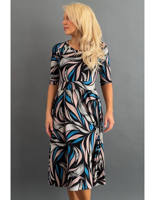 ELINE Print Dress - Blue ELINE Print Dress - Blue