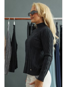 SANDY Knit Jumper - Black