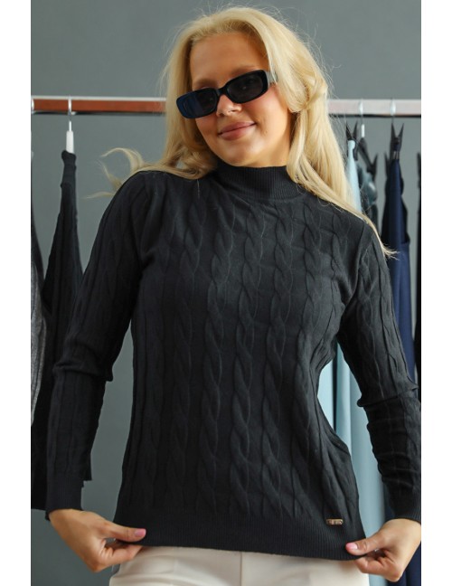 SANDY Knit Jumper - Black
