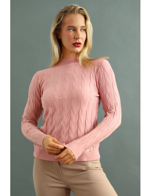 SANDY Kötött Pulóver - Pink