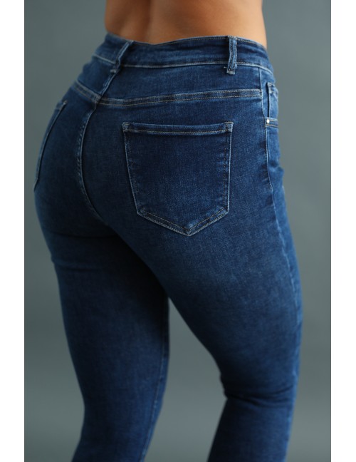 DALMA - Embroidered Skinny Jeans