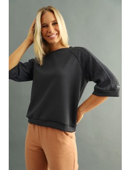 ELETINE Top - Black