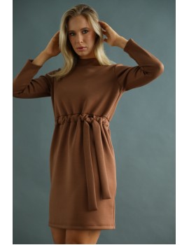 MELINIA Dress - Brown