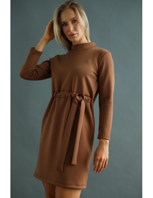 MELINIA Dress - Brown