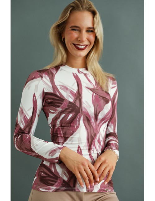 MALINA Top - Red Patterned MALINA Top - Red Patterned