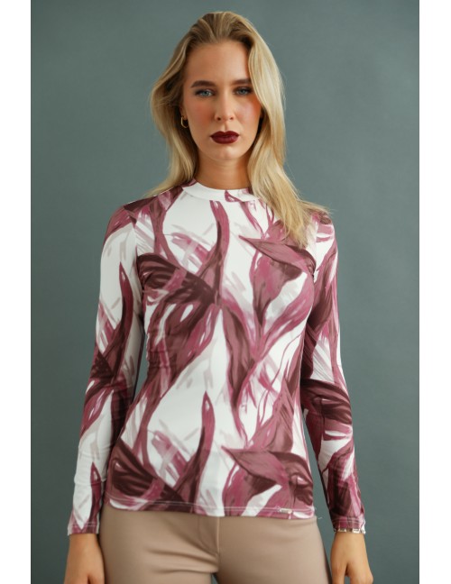 MALINA Top - Red Patterned MALINA Top - Red Patterned