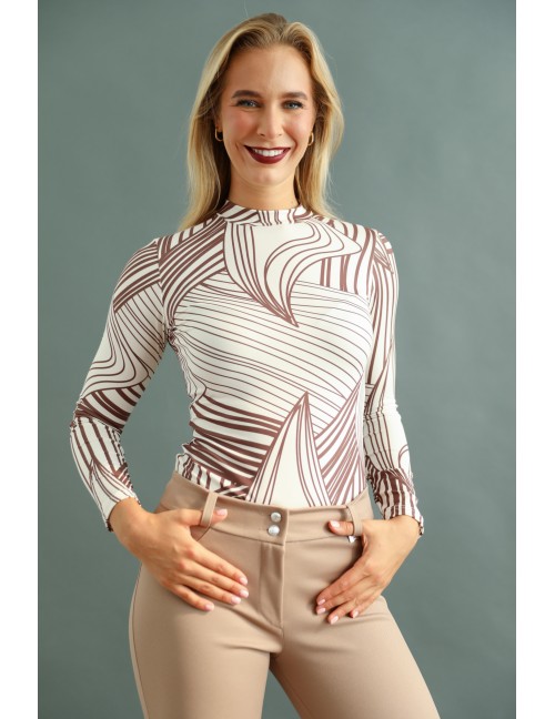 MALINA Top - Beige
