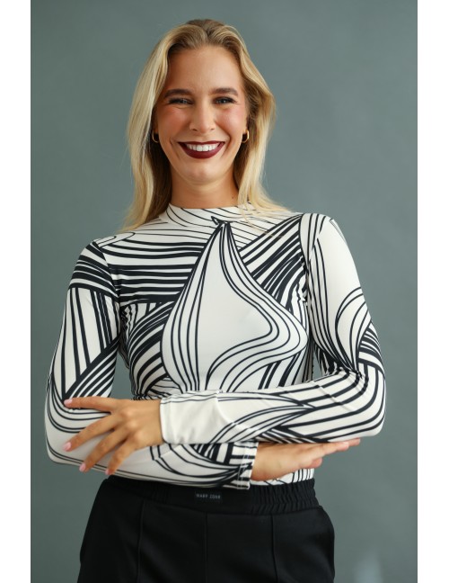 MALINA Felső - Fekete MALINA Felső - Fekete