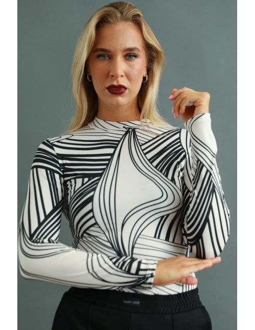 MALINA Felső - Fekete MALINA Felső - Fekete