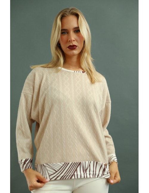 TEMERINA Top - Beige TEMERINA Top - Beige