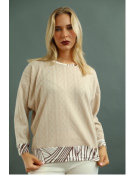 TEMERINA Felső - Bézs