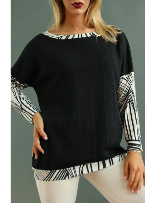 DELEMINA Top - Black