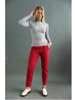 ELISME Trousers - Bourgundy