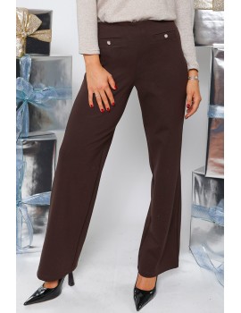 ZALIA Trousers - Brown