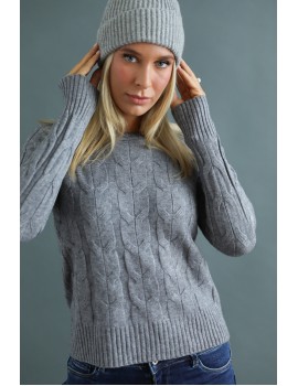 KATNISS Knit Jumper - Grey