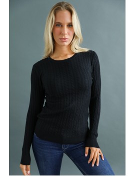 MILENA Knit Top - Black