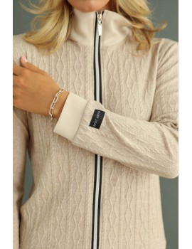 LILIAN Knit Kardigan - Beige