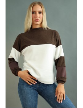 MILENA Knit Top - Brown