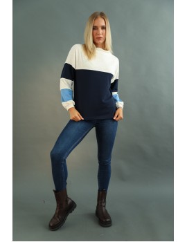 MILENA Knit Top - Blue