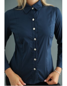 PELEVINE Shirt - Dark Blue