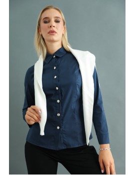PELEVINE Shirt - Dark Blue