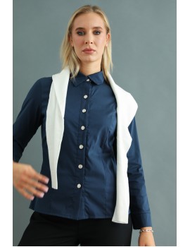 PELEVINE Shirt - Dark Blue