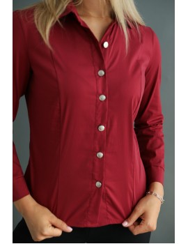 PELEVINE Shirt - Bourgundy