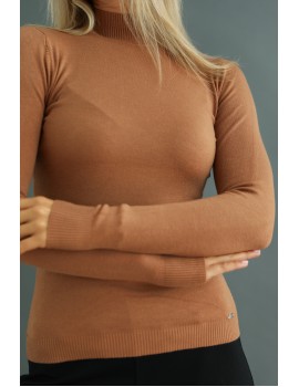 ELISE Pulover - Brown