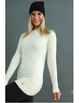 Knitted Tunic - White