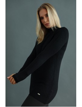 Knitted Tunic - Black