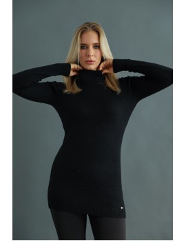 Knitted Tunic - Black