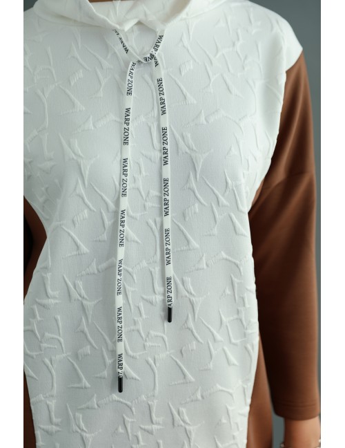 KATIE Jacquard Tunika - Barna KATIE Jacquard Tunika - Barna