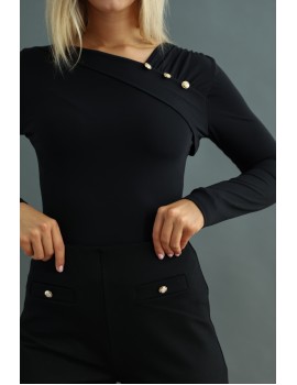 CECIL Gombos Felső - Fekete