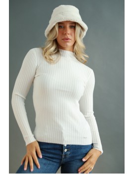 DEBIE Pulover - White